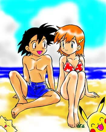 ash y misty